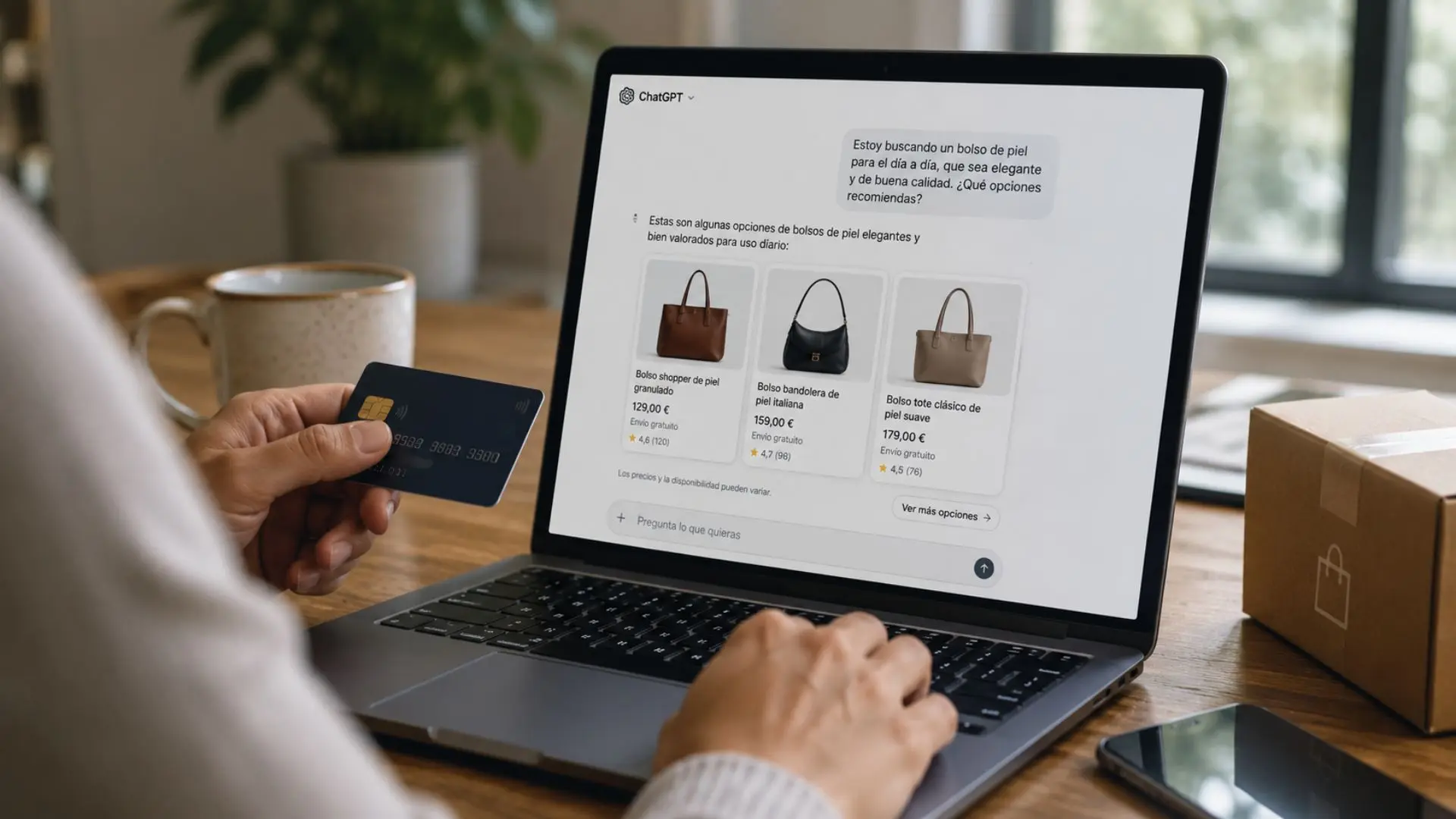 Detectan tiendas falsas en recomendaciones de ChatGPT: el nuevo riesgo de comprar con IA