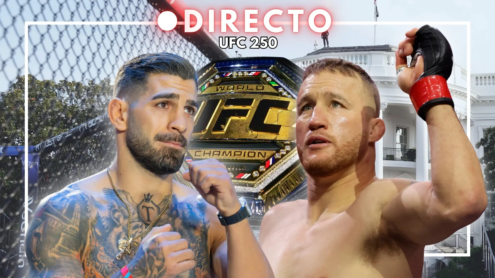 Ilia Topuria – Justin Gaethje en UFC 250, en directo: resultado y última hora de todos los combates en la Casa Blanca