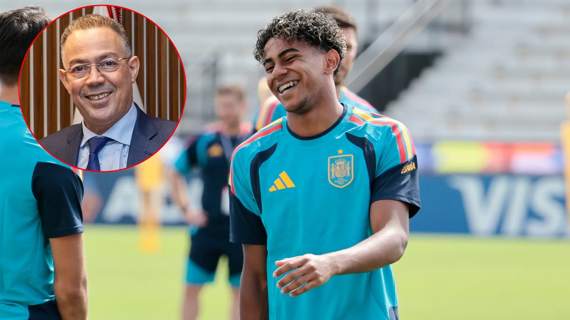 El dardo del presidente de la Federación Marroquí a Lamine Yamal: «No conozco a ningún jugador español que se llame Jamel»