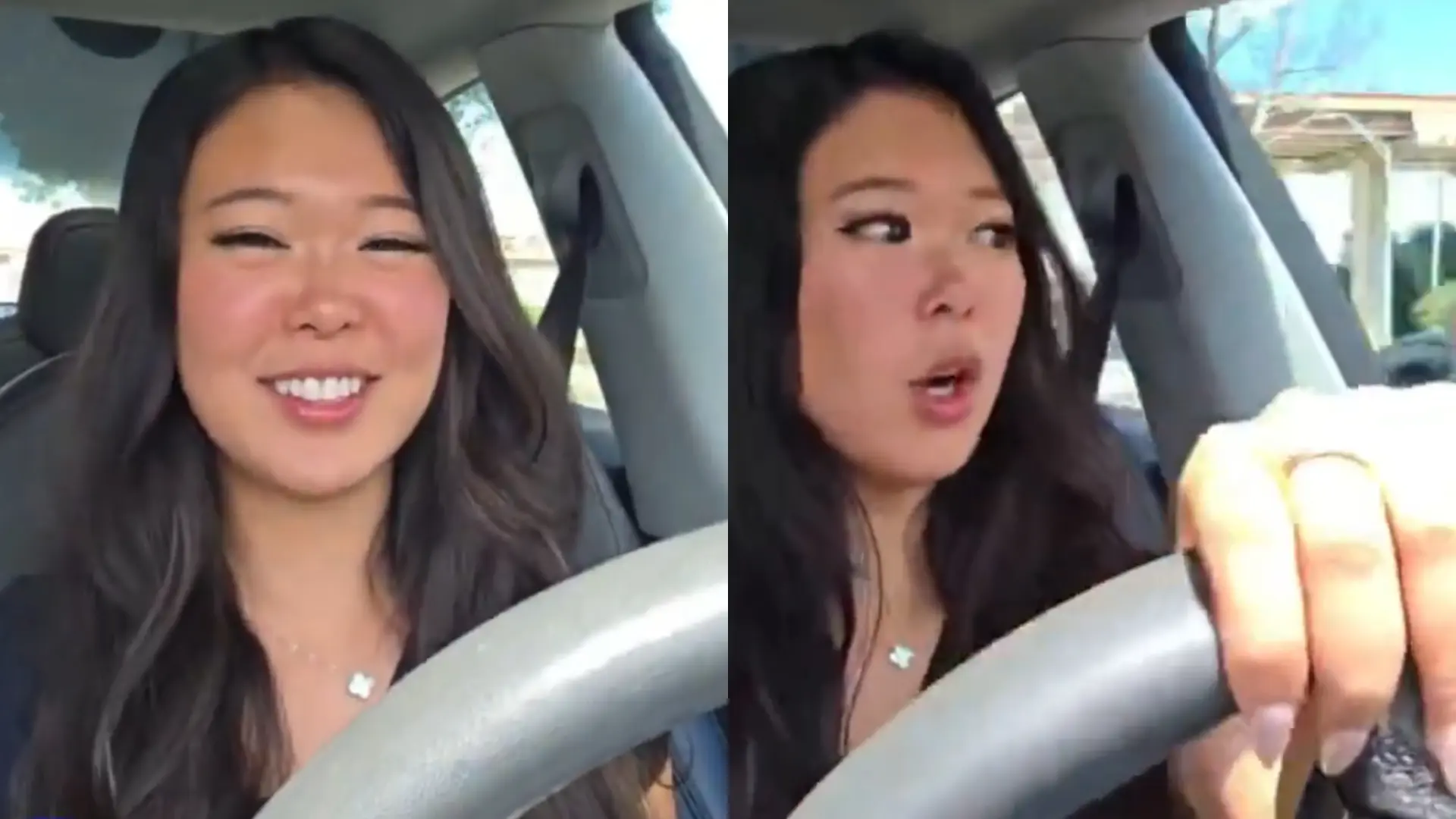 Peligro al volante: una 'streamer' roza la tragedia al sufrir un grave incidente en pleno directo y acaba sancionada por Twitch