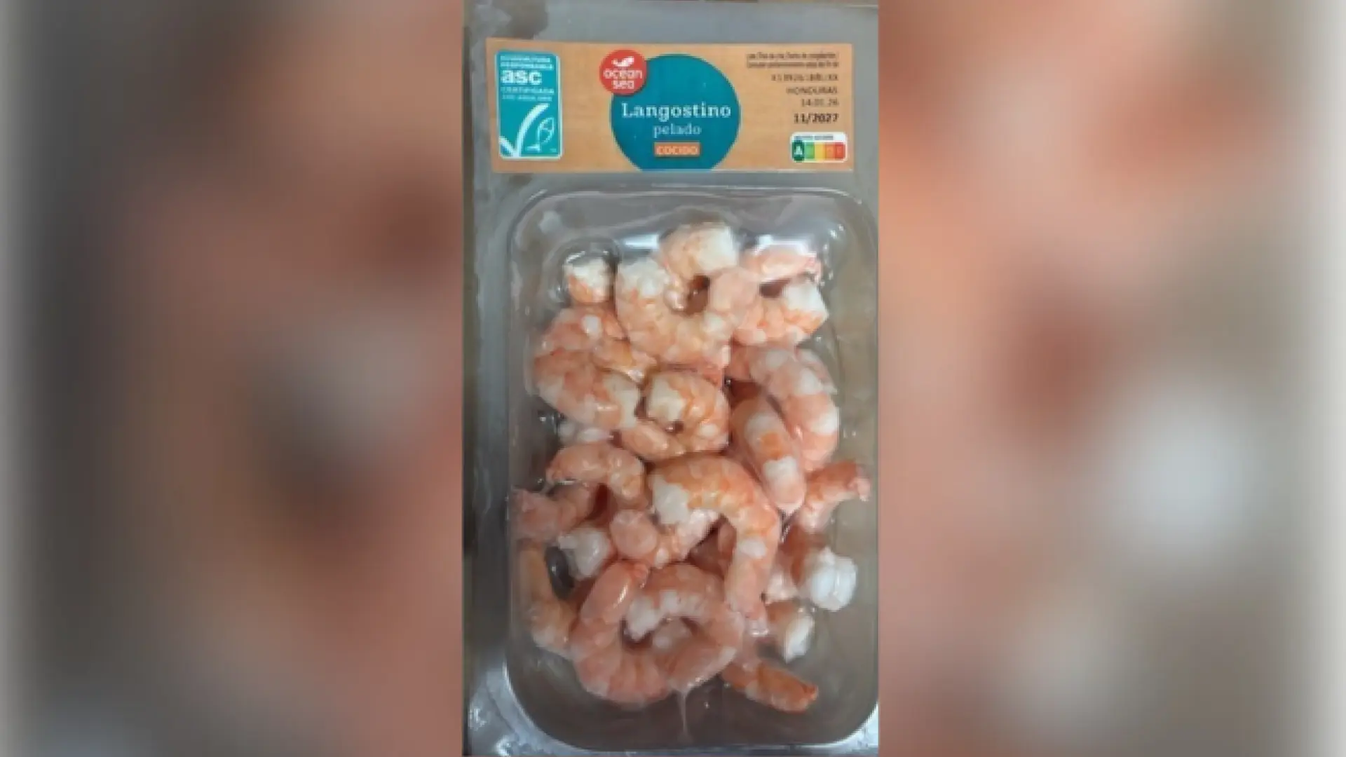 Alerta sanitaria: detectan la presencia de salmonela en un lote de langostinos