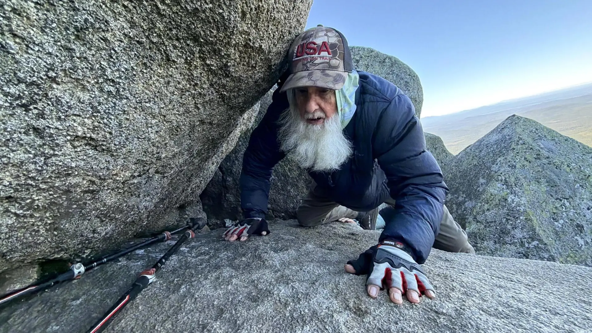 El excursionista 'Barba Gris', de 91 años, recupera su récord tras recorrer los 3.500 kilómetros del Sendero de los Apalache
