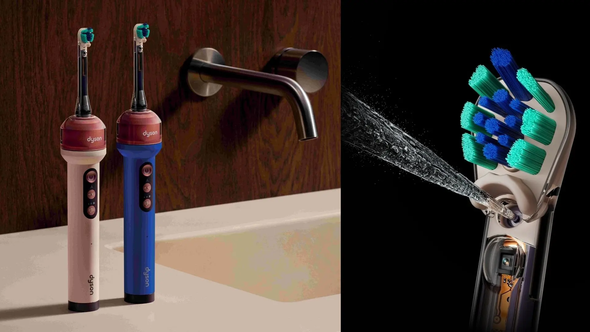 Dyson lleva su ingeniería al baño: así es CameraJet, el primer cepillo de dientes con cámara, IA e irrigador integrados