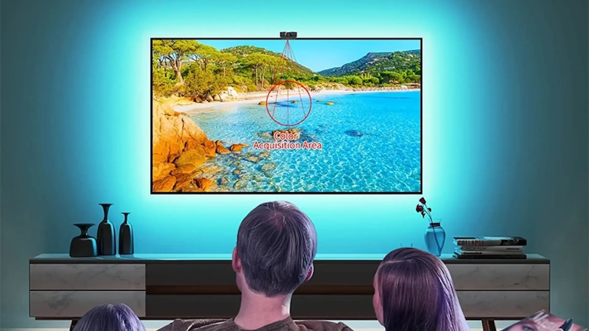 El efecto Ambilight que tu Smart TV necesita: la tira LED RGBIC que te transporta a tus películas y series