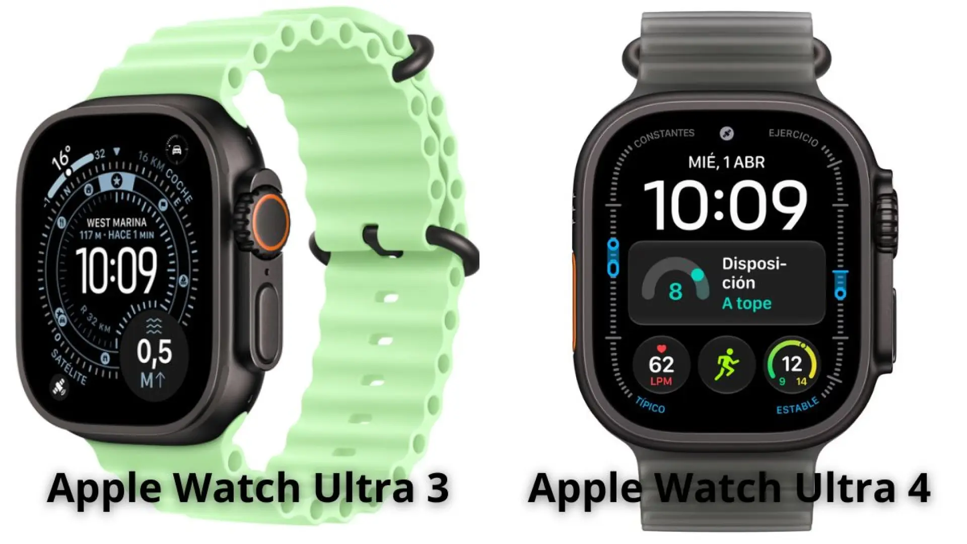 Apple Watch Ultra 4 vs Ultra 3: estas son todas las diferencias entre los dos relojes