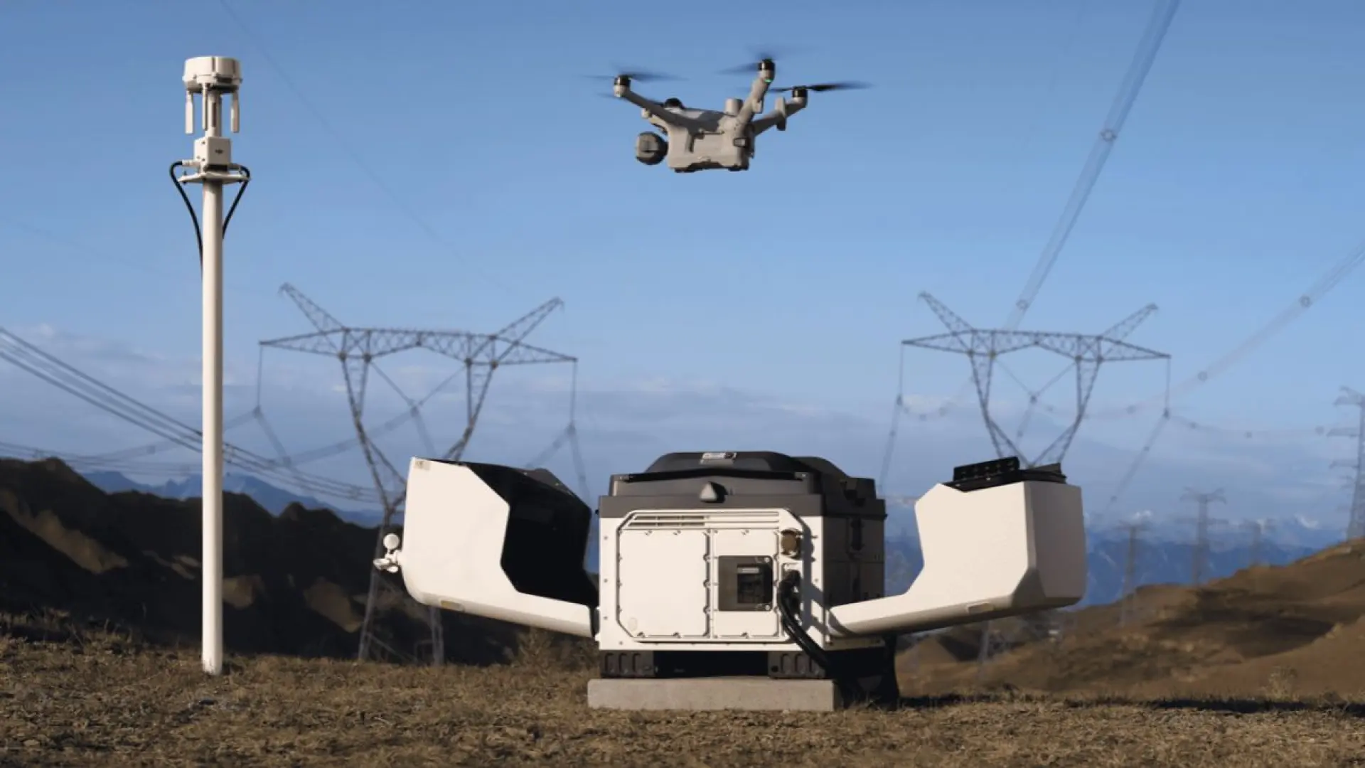 Este dron cambia solo la batería en 25 segundos para volver a volar