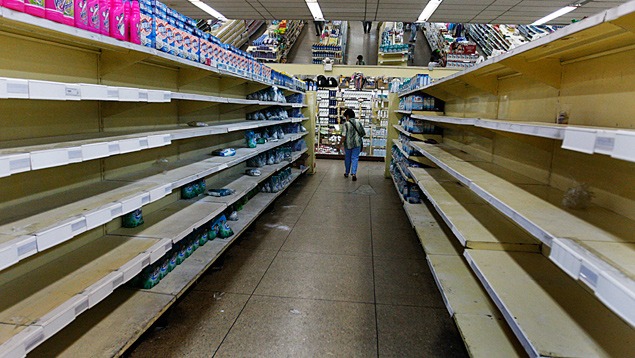 Desabastecimiento de bienes básicos en supermercados es de 84%
