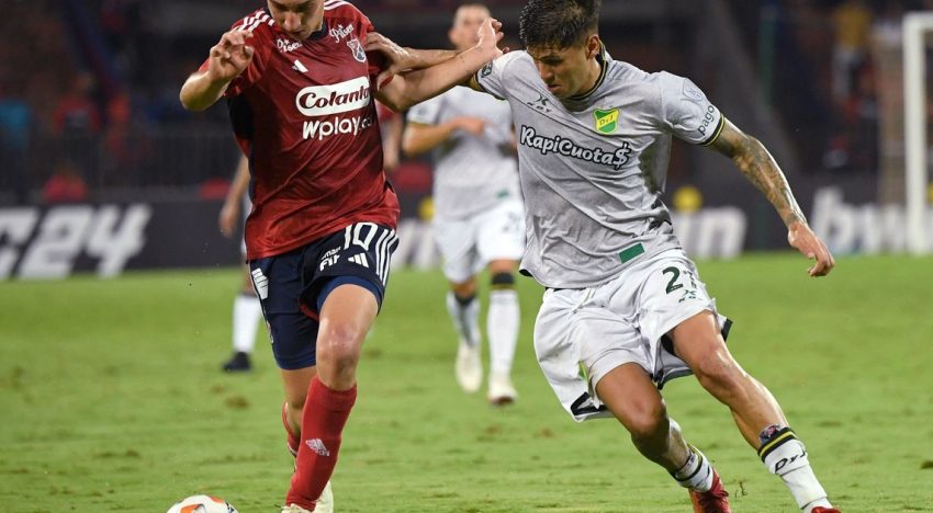 A Defensa y Justicia le hicieron un gol a los 15 segundos, dejó su invicto en Medellín y complicó su estancia en la Copa Sudamericana