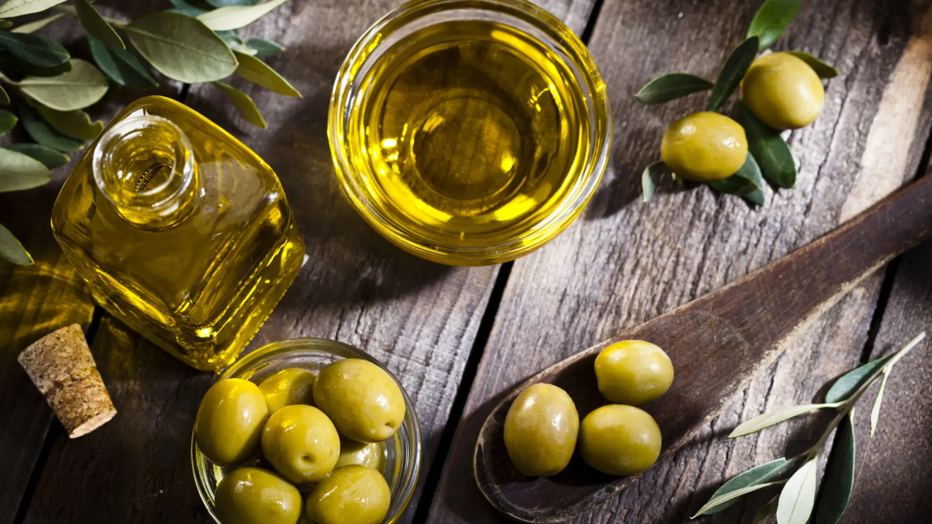 El efecto en los riñones del aceite de oliva