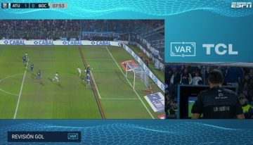 El VAR salvó a Boca: por qué le anularon el gol a Atlético Tucumán
