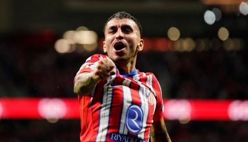 Angelito Correa hizo un gol a lo Kempes para que el Atlético de Simeone le empate el derbi al Real Madrid a los 96 minutos