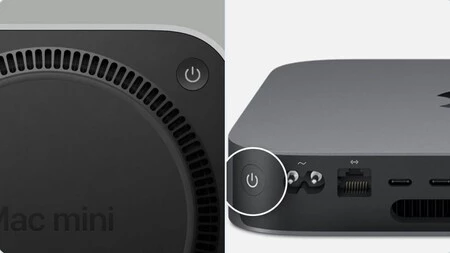 Boton Apagado Mac Mini