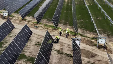 Planta solar de Apple en Segovia