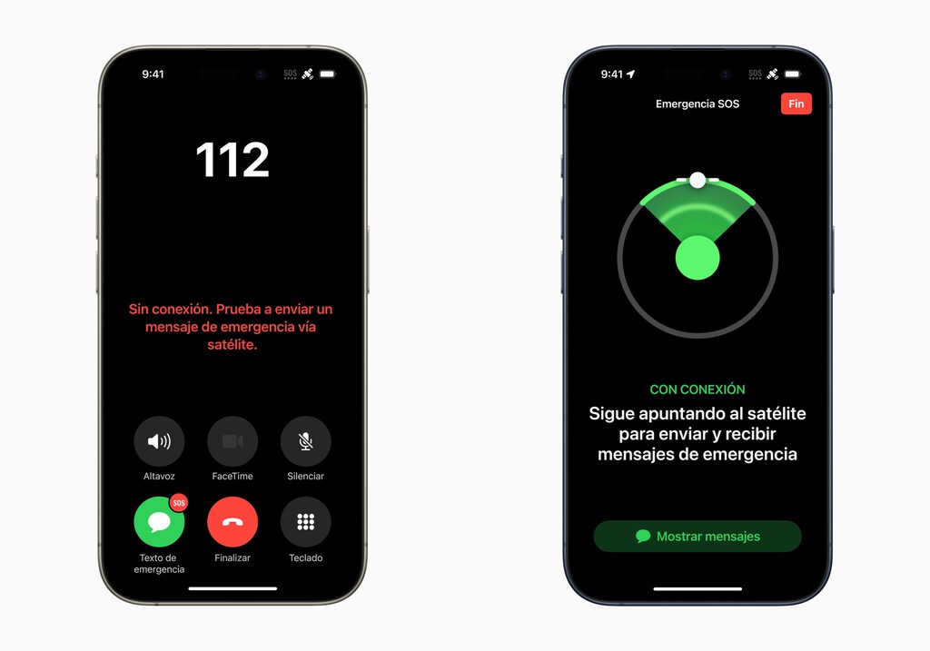 Si no puedes hacer llamadas desde tu iPhone por la DANA, puedes contactar vía satélite aunque no tengas conexión de red móvil. Así funciona