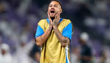 Neymar: lujos, goleada y bronca por otra lesión a dos semanas de su regreso a las canchas en Al Hilal