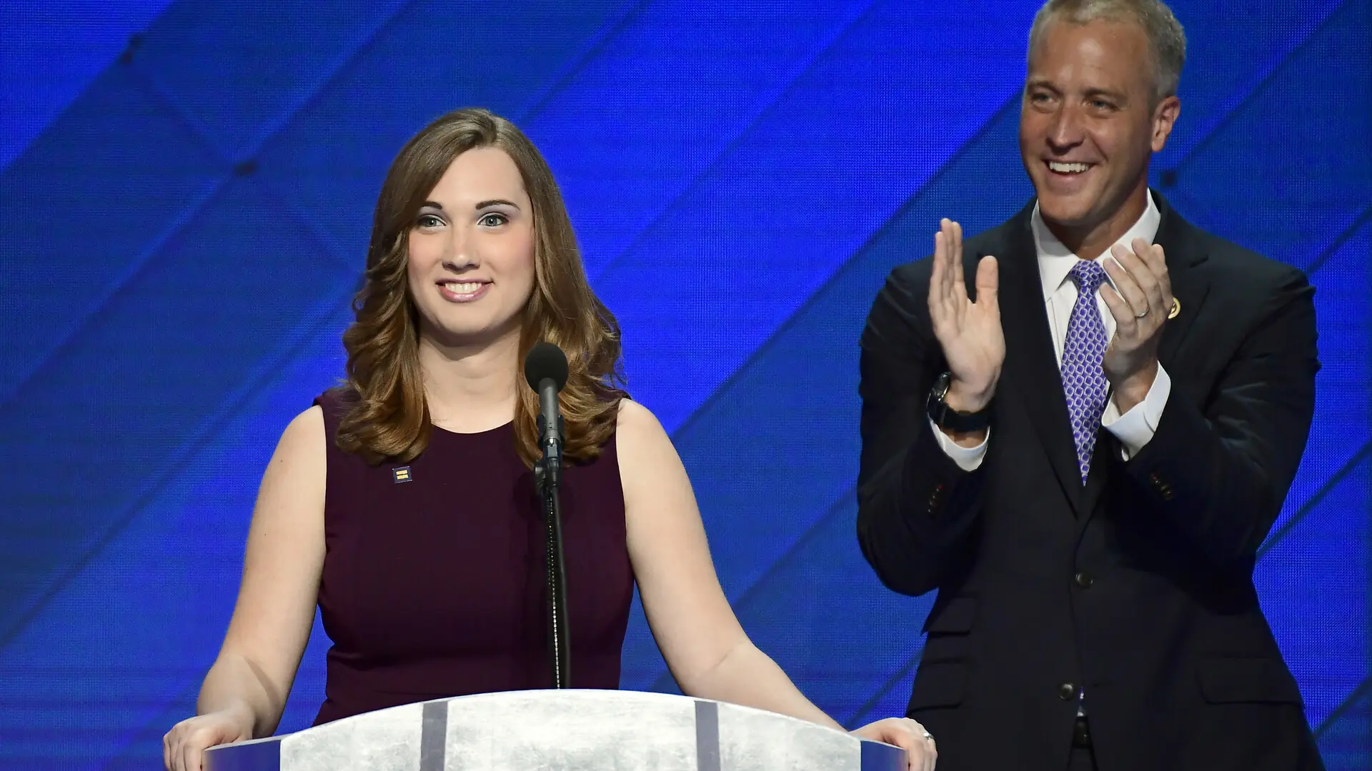 La demócrata Sarah McBride, primera mujer transgénero en conseguir un escaño en el Congreso de EEUU