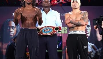 Gustavo Lemos vs. Keyshawn Davis: tras el papelón del argentino en la balanza, el show continúa y habrá velada grande en Norfolk