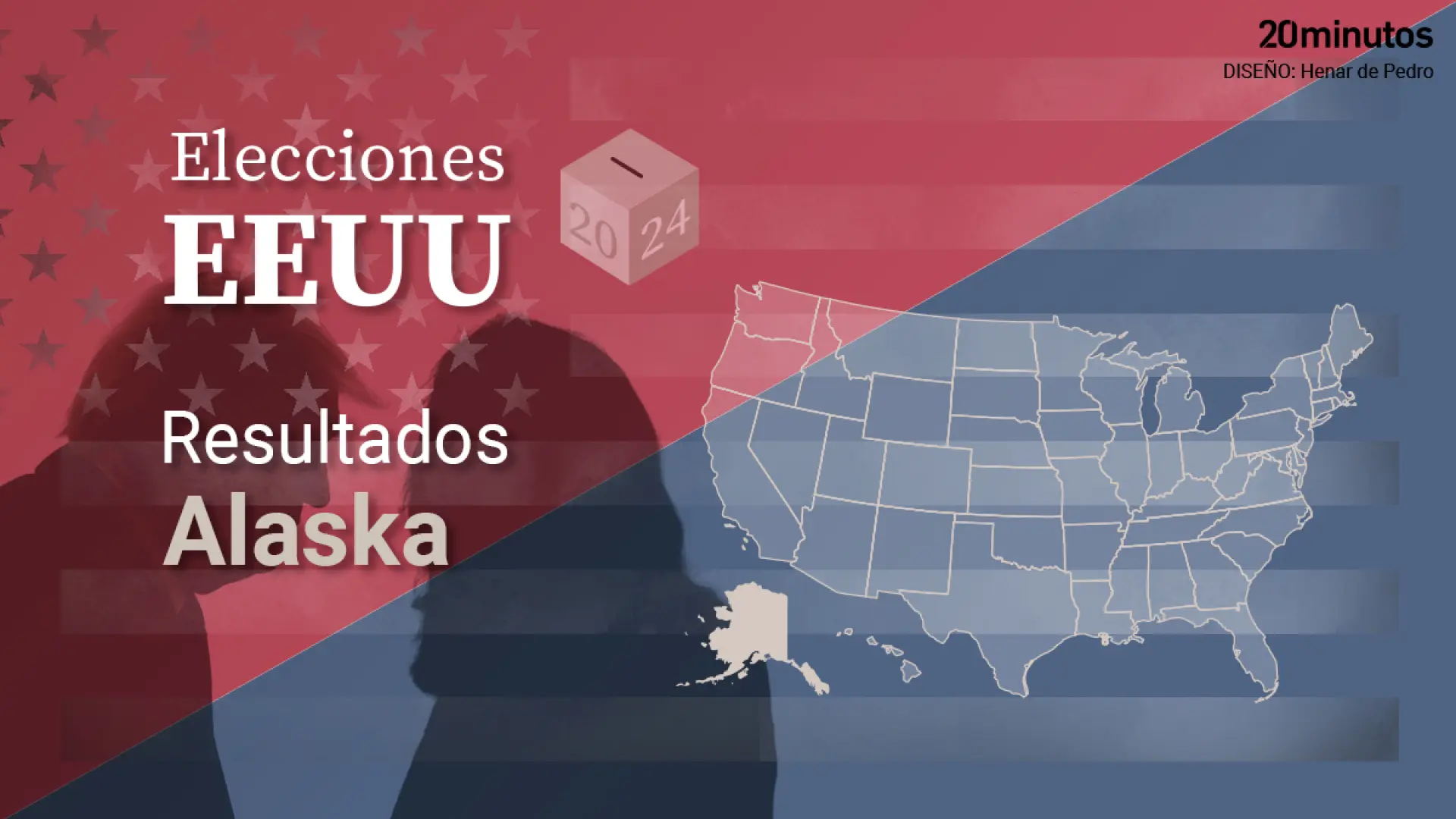 Resultados de Alaska en las elecciones presidenciales de EEUU 2024