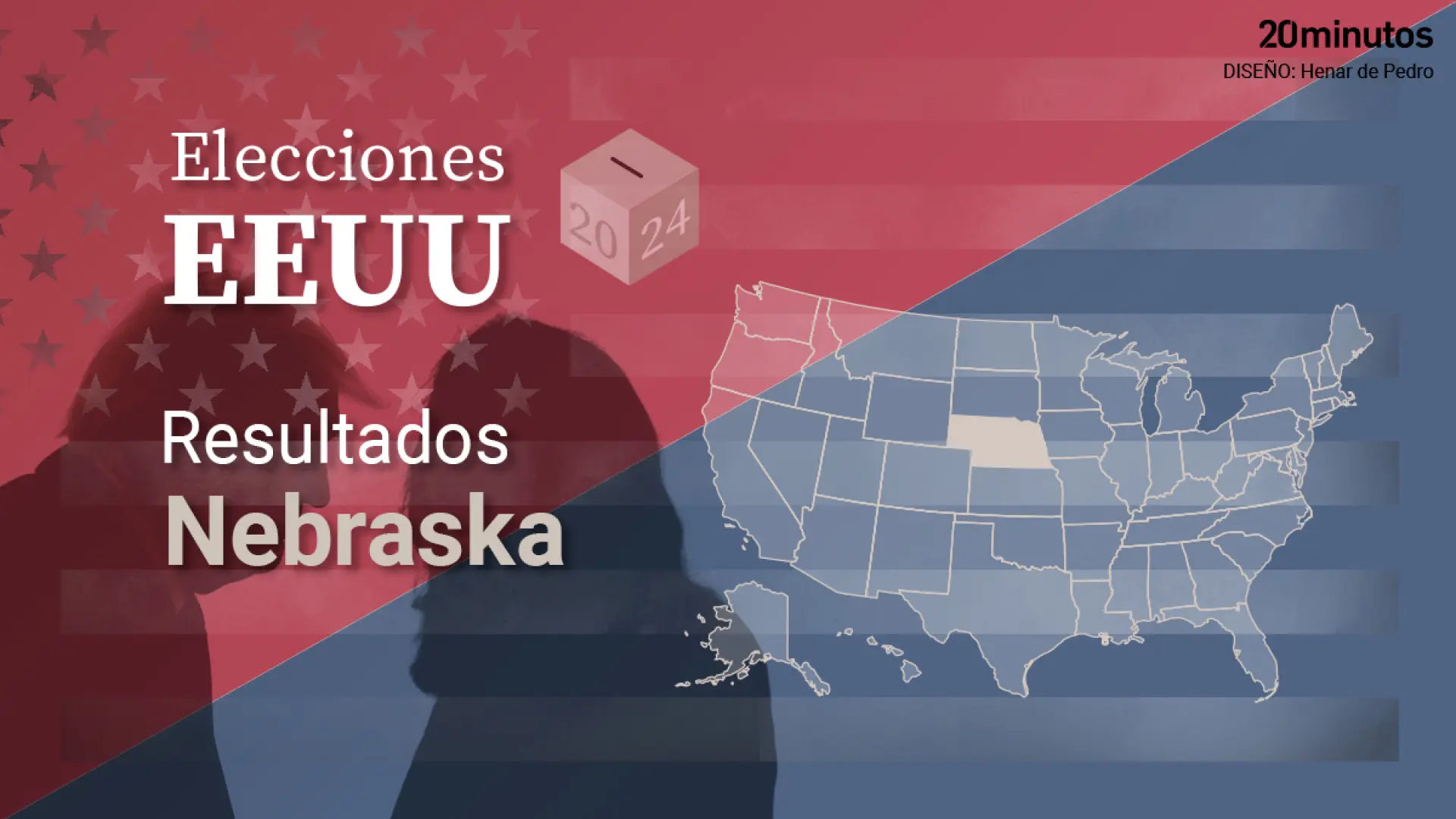 Resultados de Nebraska en las elecciones de Estados Unidos 2024