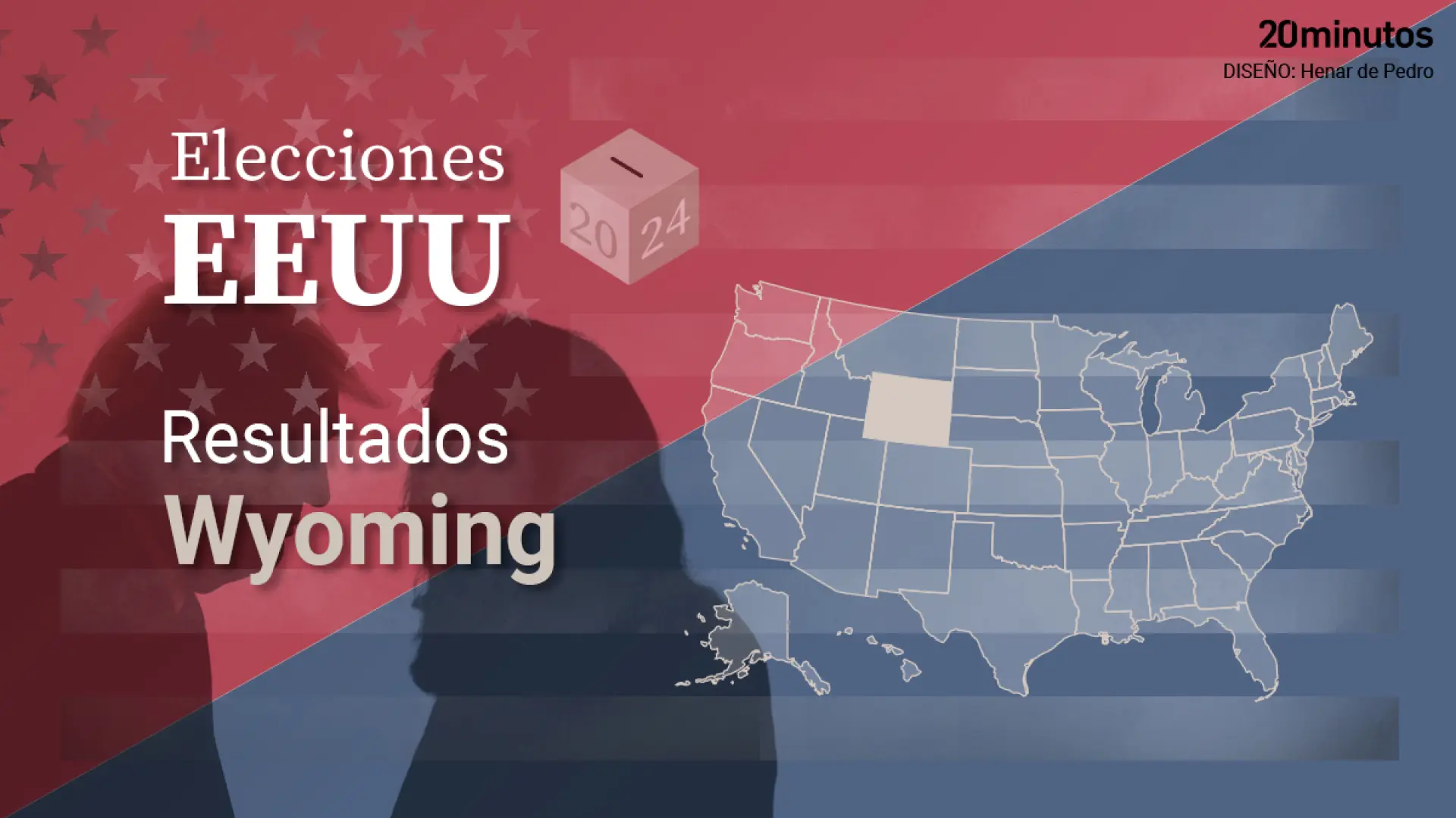 Resultados de Wyoming en las elecciones de EEUU 2024