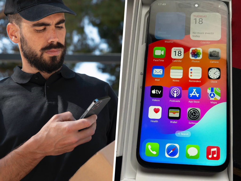 Un repartidor de FedEx le ofreció comprar un iPhone 15 Pro Max de contrabando. Le quitó el precinto original y lo que encontró en la caja era todo menos un iPhone 