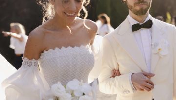 Así fue la espectacular boda a la italiana del nieto de Fernando Botero