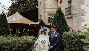 La novia vasca que combinó su vestido con un sombrero cordobés y se inspiró en Diane Keaton