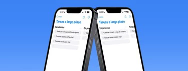 Acabo de descubrir las columnas en la app 'Recordatorios' de Apple. Y he pasado de no usarla nunca a ser mi app de productividad en iPhone y Mac