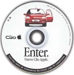 Coche Apple Cd Clio Apple 1996