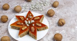 Recetas para Año Nuevo: pay de nuez en forma de estrella