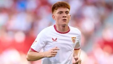 Paso atrás para Valentín Barco: el Sevilla interrumpe su préstamo y ya suena en un nuevo club