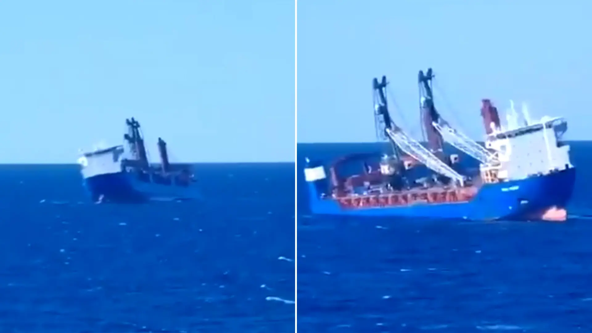 La propietaria del Ursa Major hundido en el Mediterráneo coincide con Rusia: "Hubo tres explosiones a estribor, fue un acto terrorista"