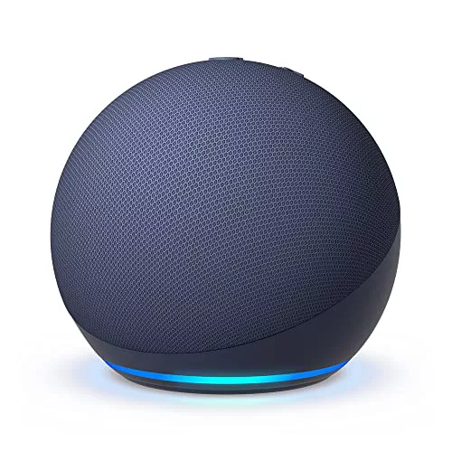 Echo Dot (Última generación) | Altavoz inteligente wifi y Bluetooth con Alexa, con sonido más potente y de mayor amplitud | Azul marino