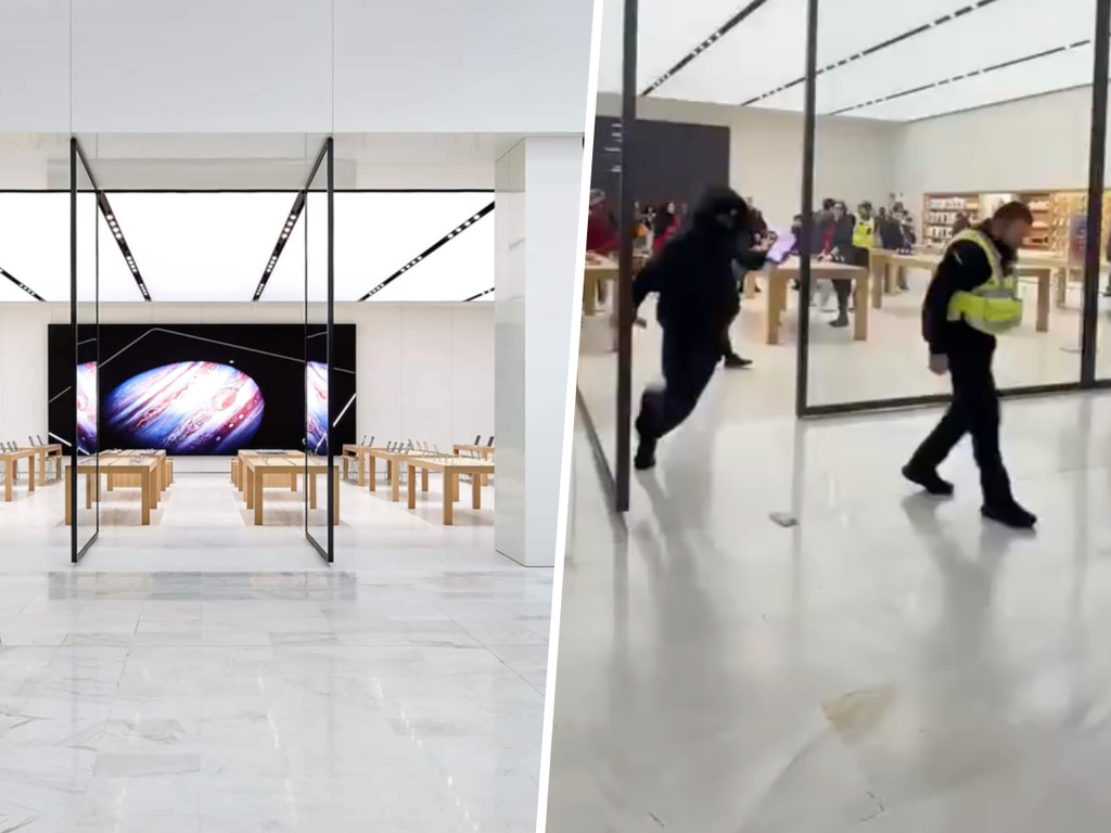 Durante dos semanas, once niños saquearon varias Apple Store utilizando una técnica de lo más simple. Los empleados se quedaron atónitos (y paralizados)