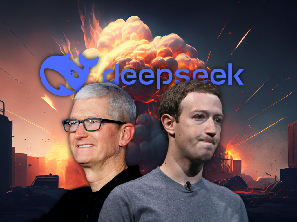 Meta activa “salas de guerra” para descifrar cómo DeepSeek ha superado a todos. El plan de Apple sigue intacto  mientras su acciones no paran de subir