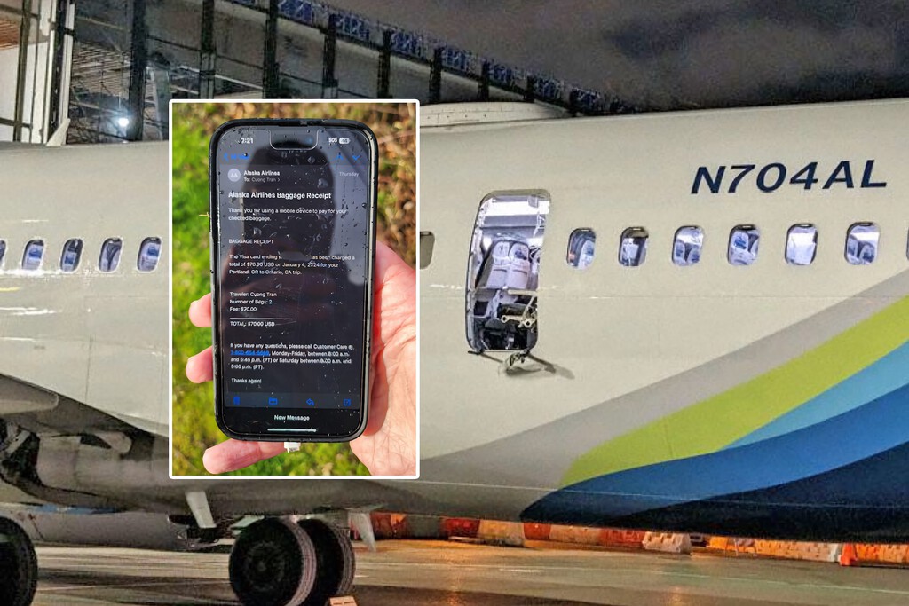 Un iPhone 14 Pro salió volando del Boeing 737 MAX 9 que perdió la puerta en mitad del vuelo. Así quedó tras la caída 