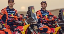 Los Benavides y un festejo por partida doble: cumpleaños de Kevin y victoria de Luciano en la quinta etapa del Dakar