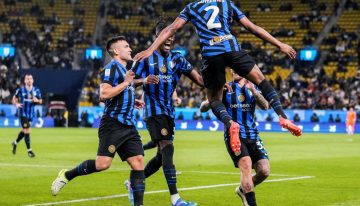 Lautaro Martínez lo buscó por todos lados, pero los goles los encontró Dumfries e Inter venció a Atalanta