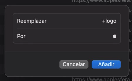 sustitucion logotipo apple