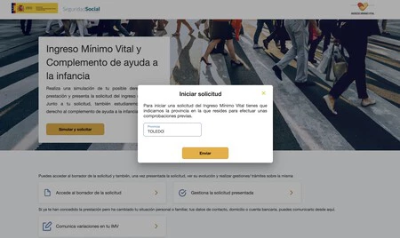 Haciendo El Ingreso Minimo Vital Online