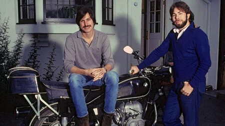 Steve Jobs Y Wozniak En Moto