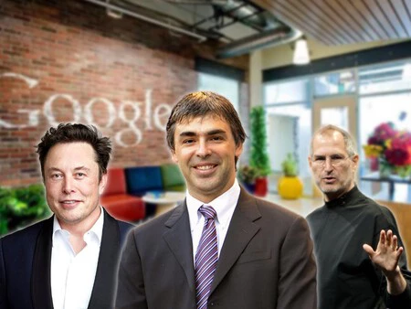 Larry Page Elon Musk