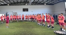 River llegó a San Martín de los Andes y recibió el cariño de multitud antes de comenzar con la pretemporada para un año muy especial