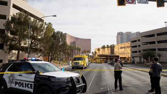 Cybertruck explotó frente a un hotel de Trump en las Vegas.