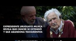 Expresidente uruguayo Mujica revela que cáncer se extendió y que abandona tratamientos