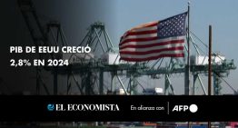 PIB de EEUU creció 2,8% en 2024