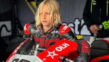 El recuerdo Lolo Somaschini, el piloto de 9 años que murió en junio tras sufrir una rara caída en un entrenamiento del SuperBike Brasil