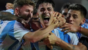 Sudamericano Sub 20: Argentina sufrió con Bolivia hasta el final y festejó con todo el gol de Rodríguez Pagano que lo deja casi clasificado