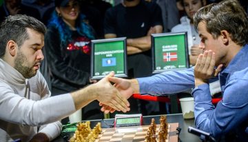 El increíble desenlace del Mundial de rápidas de ajedrez: Carlsen y el ruso Nepomniachtchi dejaron de jugar y ambos son campeones