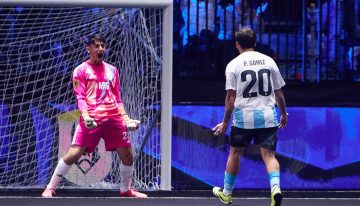 Mundial de Kings League: Argentina le ganó a España, creadora del formato, con un golazo de arco a arco y una apilada 'messiánica'